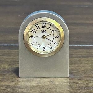 VINTAGE LEE SWEDA TRAVEL DESK CLOCK CHINA PREOWNED